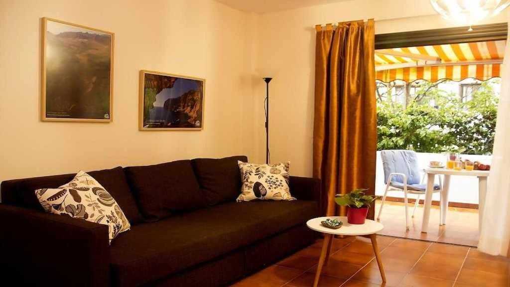 Apartamento Con Jardin Y Piscina B プエルト・デ・ラ・クルス エクステリア 写真