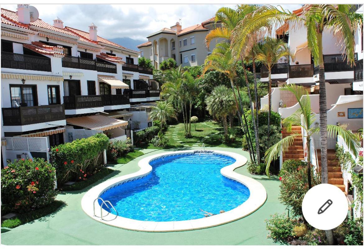 Apartamento Con Jardin Y Piscina B プエルト・デ・ラ・クルス エクステリア 写真